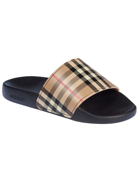 burberry sliders women.